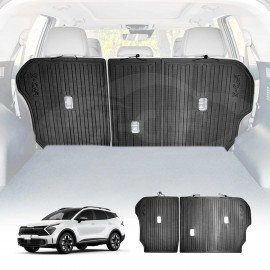 Back Seat Protector for Kia Sportage 2021-2025 Heavy Duty Car Seats Kick Mats Cover