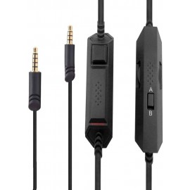 A10 A40 Headsets Cord Replace Inline Mute & Mic Volume Control Audio Cable For Astro A10 A30 A40 A50 G633 G933 Gaming Headphones