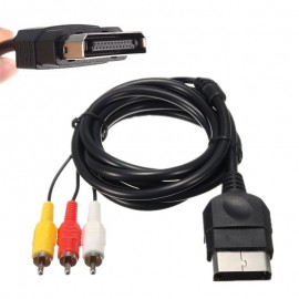 TV AV 3 RCA Audio Video Cable Cord for Microsoft Original Xbox 1st Generation