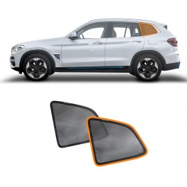 Port Window Sun Shade for BMW iX3 2023-2025 Car Sun Blind Mesh Third Row Window