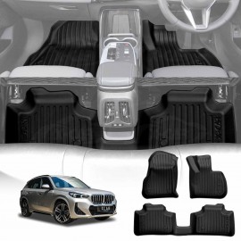 3D Floor Mats for BMW X1 U11 Series 2022-Onwards Heavy Duty All Weather Car Mats Carpet Liner Set Car Accessories