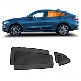 Rear Port Window Sun Shade for BMW X4 G2 2018-2025 Car Sun Blind Mesh