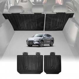 Back Seat Protector for BYD SEALION 6 SEALION6 2024-Onwards All Weather Heavy Duty Car Seat Kick Mats Cover