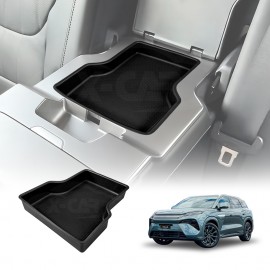 Rear Seat Armrest Organizer Tray for BYD SEALION 8 2026-Onwards Second Row Centre Console Storage Box Interior Accessories