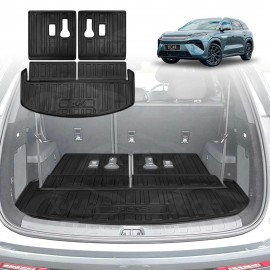 Boot Liners for BYD SEALION 8 SEALION8 2026-Onwards All Weather Heavy Duty Cargo Trunk Mat Luggage Tray Car Accessories 3 Pcs Set