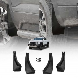 Mud Flaps Splash Guards for BYD Shark 6 Shark6 2024-Onwards Mudguard Fender Front and Rear Set of 4
