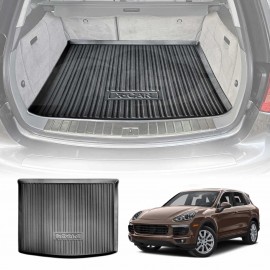 Boot Liner for Porsche Cayenne 2010-2017 SUV All Weather Heavy Duty Cargo Trunk Mat Luggage Tray