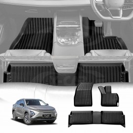 3D Floor Mats for Chery OMODA E5 All-Electric 2024-Onwards All Weather Heavy Duty Cargo Car Trunk Luggage Tray