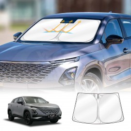WindScreen Sun Shade for Chery OMODA 5/5 GT 2023-Onwards Blocks UV Rays Foldable Custom Wind Screen Sun Visor Protector