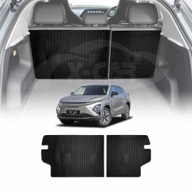 Back Seat Protector for Chery OMODA E5 All-Electric 2024-Onwards All Weather Heavy Duty Car Seat Kick Mats Cover