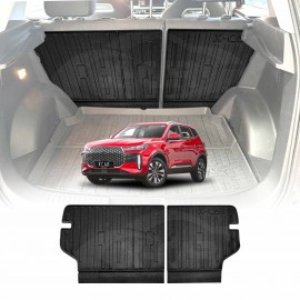 Back Seat Protector for Chery Tiggo 4 2025-Onwards All Weather Heavy Duty Car Seat Kick Mats Cover