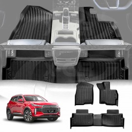 3D Floor Mats for Chery Tiggo 4 2025-Onwards Heavy Duty All Weather Car Mats Carpet Liner Set