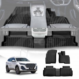 3D Floor Mats for Chery Tiggo 7 Pro 2023-Onwards Heavy Duty All Weather Car Mats Carpet Liner Set