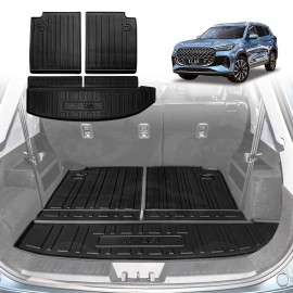 3 Pcs Boot Liners for Chery Tiggo 8 Super Hybrid 2025-Onwards All Weather Heavy Duty Cargo Trunk Mat Luggage Tray Car Accessories