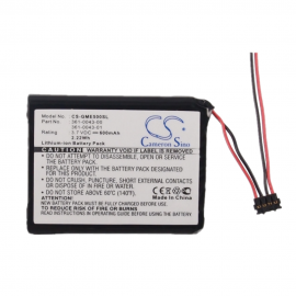 Replacement Battery for Garmin Edge 200 GPS Bike Computer