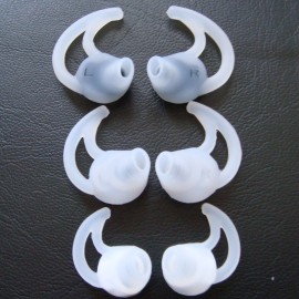 3 Pairs Silicone Earbuds For BOSE IE2 SIE2i IE3 QC20 QC20i QC30 Sie2 Sie2i Mie2 Mie2i Soundtrue Ultra Headphones