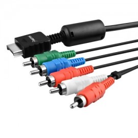 Composite Component AV Audio Video 5 RCA Cable Cord for Sony Playstation 2 3 PS2 PS3
