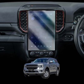 Screen Protector for Ford Everest 2022-2025 12-inch Navigation and Dashboard Touchscreen Anti-Scratch Cover