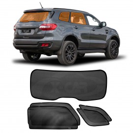 Window Sun Shades for Ford Everest 2015-2022 Car Custom Rear Windscreen Shade Sun Blind Mesh