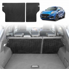 Back Seat Protector for Ford Puma 2020-2024 All Weather Heavy Duty Car Seat Kick Mats Cover Accessories