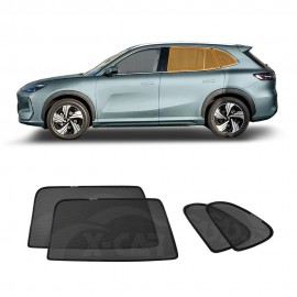 Rear Port Window Sun Shades for Geely EX5 2025-Onwards UV Protection Car Sunshade Blind Mesh