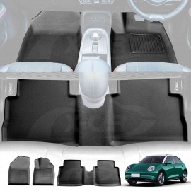 3D Floor Mats for GWM Ora 2023-Onwards Heavy Duty All Weather Car Carpet Liner Set Accessories