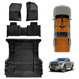 3D Floor Mats Tub Liner for GWM Cannon Alpha 2024-Onwards All Weather Heavy Duty Cargo Car Trunk Luggage Tray