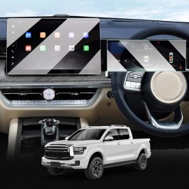 Tempered Glass Dash Center Console Screen Protector for GWM Cannon Alpha 14.6‘’ 2024-Onwards Touchscreen Anti-Scratch Cover Accessories