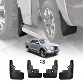 Mud Flaps Splash Guards for GWM Cannon/Cannon-L/Cannon CC/Cannon-L CC 2021-2024 Mudguard Fender Front and Rear Set of 4