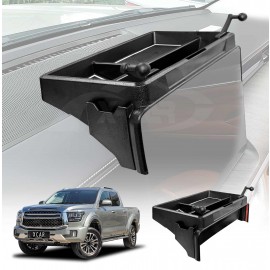 Dash Center Console Organizer for GWM Cannon Alpha 2024-2025 Dashboard Storage Box Phone Stand Tray