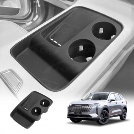Cup Holder Insert Pad for GWM Haval H6 2025-Onwards Centre Armrest Anti-Slip Wireless Charging Silicone Pad Organizer Accessories