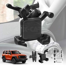 A-Pillar Phone Holder Mount for GWM Tank 300 2023-2025 Reinforced Aluminium Alloy Accessories