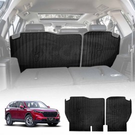 Back Seat Protector for Honda CRV CR-V 7-Seater 2023-Onwards All Weather Heavy Duty Car Seat Kick Mats Cover Accessories