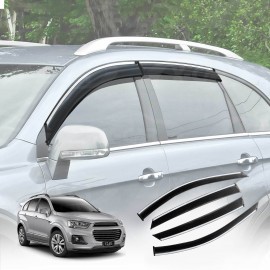 Weathershields for Holden Captiva 2006-2017 Car Weather Shields Wind Deflectors Window Sun Visor 4 Pcs