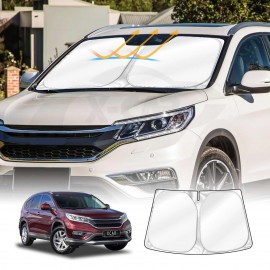 WindScreen Sun Shade for Honda CRV CR-V RM SUV 2012-2017 Blocks UV Rays Foldable Custom Wind Screen Sun Visor Protector