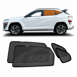 Rear Port Window Sun Shade for Hyundai Kona 2023-Onwards Car Sun Blind Mesh