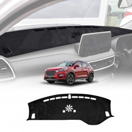 Dash Mat for Hyundai Tucson 2015-2021 Non-Slip Microfiber Pad Cover Interior Accessories 
