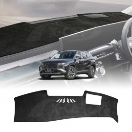 Dash Mat for Hyundai Tucson With HUD 2025-Onwards Non-Slip Microfiber Pad Cover Interior Accessories 