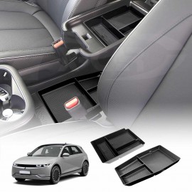 Centre Console Armrest Organizer Tray Set for Hyundai IONIQ 5 IONIQ5 2021-2025 Storage Box Accessories