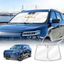 WindScreen Sun Shade for Jaecoo J5 EV 2025-Onwards Blocks UV Rays Foldable Custom Wind Screen Sun Visor Protector