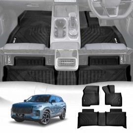 3D Floor Mats for Jaecoo J7 2024-Onwards Heavy Duty All Weather Car Mats Carpet Liner Set Car Accessories
