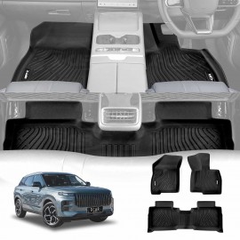 3D Floor Mats for Jaecoo J7 SHS PHEV 2024-Onwards Heavy Duty All Weather Car Mats Carpet Liner Set Car Accessories