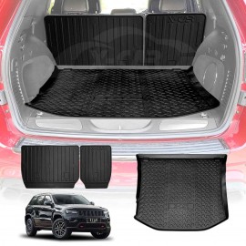 Boot Liner Back Seat Protector for Jeep Grand Cherokee 2011-2021 All Weather Heavy Duty Cargo Car Trunk Kick Mats