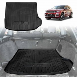 Boot Liner for Jeep Grand Cherokee WL 5 Seater Petrol 2021-Onwards All Weather Heavy Duty Cargo Trunk Mat Luggage Tray