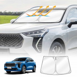 WindScreen Sun Shade for Haval Jolion 2021-2025 Blocks UV Rays Foldable Custom Wind Screen Sun Visor Protector