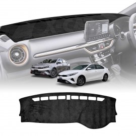 Dash Mat for Kia Cerato Hatch & Sedan 2018-2024 Non-Slip Microfiber Pad Cover Interior Accessories 