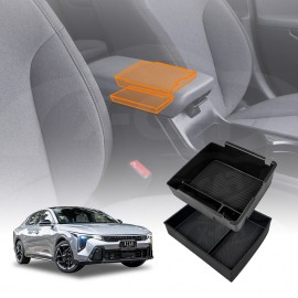 Armrest Organizer Tray Set for Kia K4 Sedan 2024-Onwards Centre Console Storage Box Interior Car Accessories
