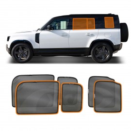 Rear Port Window Sun Shade for Land Rover Defender 2020-Onwards Car Sun Blind Mesh