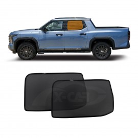 Rear Window Sun Shades for LDV Terron 9 Dual Cab 2025-Onwards UV Protection Car Sunshade Blind Mesh