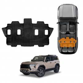 3D Third Row Seat Floor Mat for Lexus GX 550 GX550 7 Seater 2024-Onwards Heavy Duty All Weather Car Mats Carpet Liner